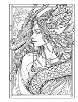 Fantastic Creatures Coloring by Editors of Thunder Bay Press