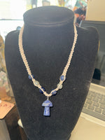 Hemp Mushroom Pendant Necklace