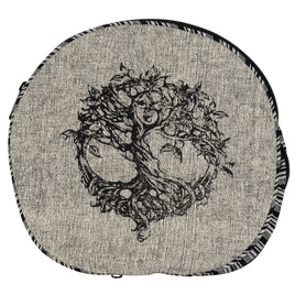 Black & White Convertible Backpack /  Tree Of Life