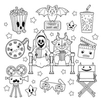 Creepy Cute Goth Coloring Book