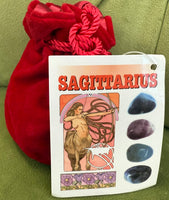 Zodiac Stone Bag