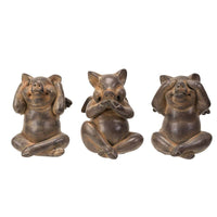 When Pigs Fly See, Speak, and Hear No Evil Set