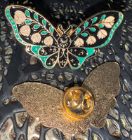 Enamel Pins ~ Moths/Butterflies