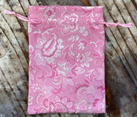 Embroidered Bags w/Drawstring