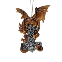 Mjolnir Guardian Dragon Ornament
