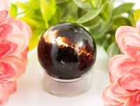 Amber Spheres 30mm