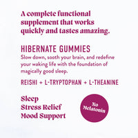 Hibernate Mushroom Gummies (5) / Vegan Supplement / Sleep