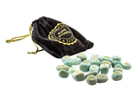Amazonite Gemstone Rune Sets With Velvet Bag