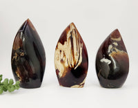 Amber Free Form Flame Shapes Indonesia - Multiple Sizes