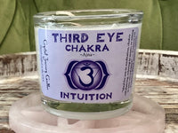 Crystal Journey Glass Filled Chakra Votives
