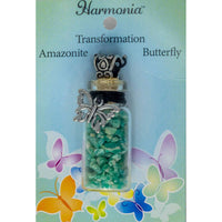 Transformation ~ Amazonite Chips w/Butterfly