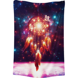 Polyester Tapestry - Enchanted Dreamcatcher