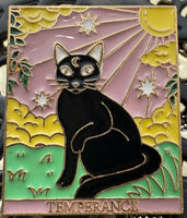 Enamel Pins ~ Cat Tarot