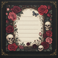 Gothic Scribbles ~ Sticky Notes