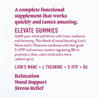 Elevate Mushroom Gummies (5) / Vegan Supplement / Mood