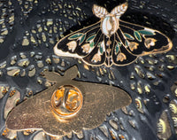 Enamel Pins ~ Moths/Butterflies