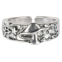 Adjustable Mushroom Band Ring