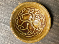 Ceramic Embossed Incense Burner Bowls