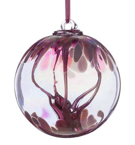 15cm Spirit Ball (Witch's Ball)- Pastel Pink