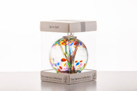 15cm Spirit Ball (Witch's Ball)- Pastel Silver