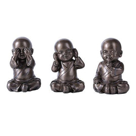 Hear, See, and Speak No Evil Monks