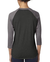 Next Level 6051 - Unisex Triblend 3/4-Sleeve Raglan