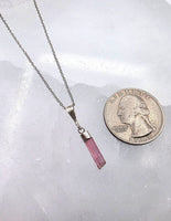 PINK TOURMALINE Handmade Gemstone Pendant Sterling (925)