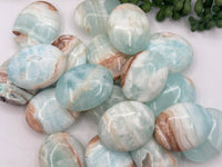 Caribbean Calcite Palm Stones~ (Pillow Shape)