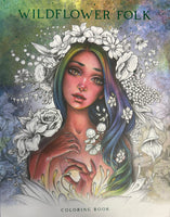 Wildflower Folk Coloring Book