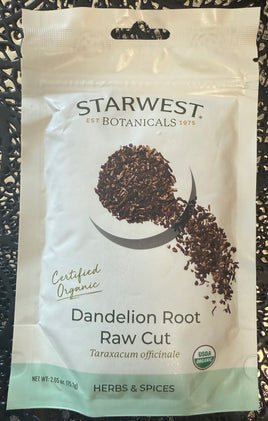 Dandelion Root Raw Cut (Pre-Packaged)
