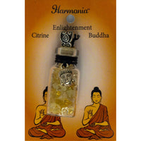 Enlightenment ~ Citrine Chips w/ Buddha