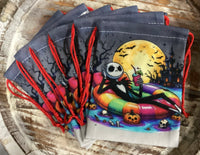 Nightmare Before Christmas Bags w/Drawstring