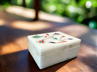 Soapstone w/Floral Inlay