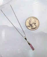 PINK TOURMALINE Handmade Gemstone Pendant Sterling (925)