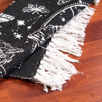 Lunar Moth Rug 100% Cotton
