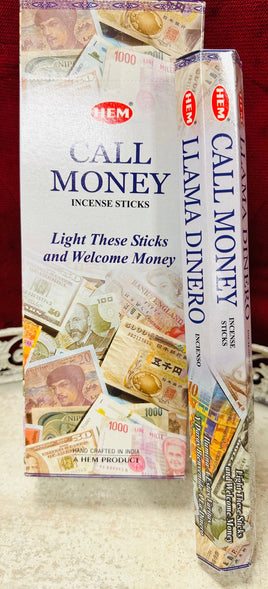 HEM Hexagonal Abundance, Prosperity & Money Series Incense