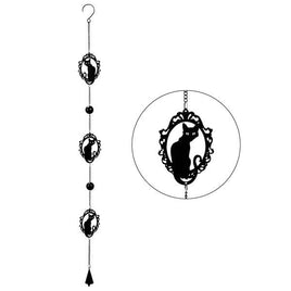Black Cat Hanging Outdoor Decoration