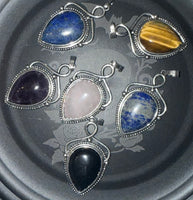 Vintage Tear Drop Pendants