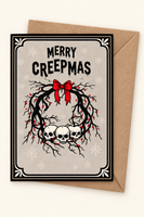 Goth Christmas/Yule Greeting Cards