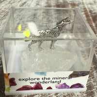 Stone/Crystal Chunk w/ Asst'd Animals