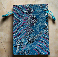 Embroidered Bags w/Drawstring