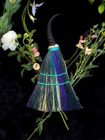 Troll’s Altar Broom - w/ Talisman Springbok Horn Handle