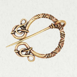 Bronze Norse Cloak Clasp