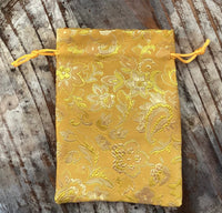Embroidered Bags w/Drawstring