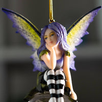 Dulcibelle Bubble Rider Fairy Ornament by Amy Brown