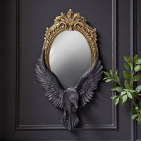 Raven's Gaze Wall Mirror