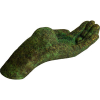 Volcanic Stone T-Light Holder - Offering Hand