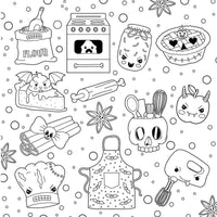 Creepy Cute Goth Coloring Book