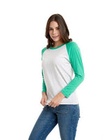 Next Level 6051 - Unisex Triblend 3/4-Sleeve Raglan