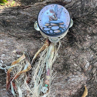 Stone Collection "Fairy Stones" Fairy 4" Tambourine Art